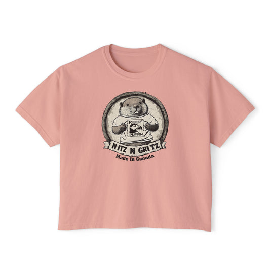 NitznGritz' Made in Canada Women's Boxy Tee