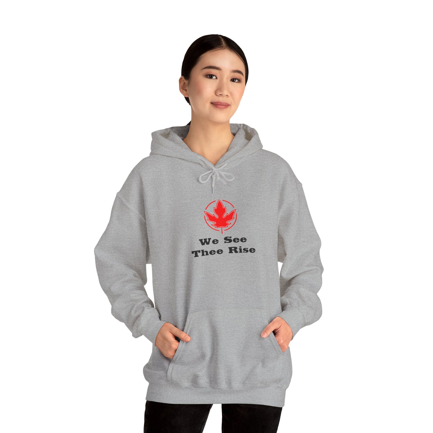 We See Thee Rise.  Unisex Heavy Blend™ Hooded Sweatshirt