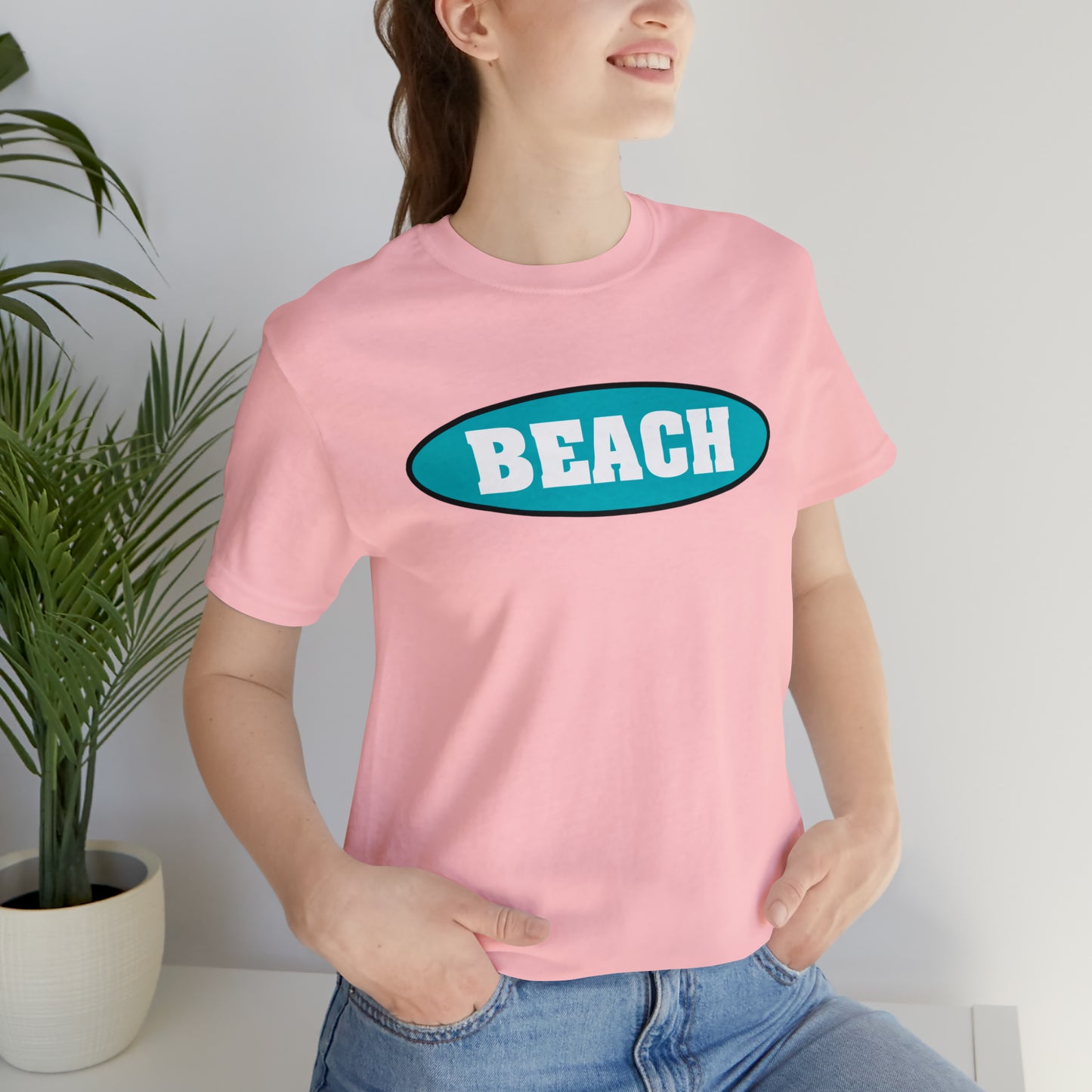 BEACH..Unisex Jersey Short Sleeve
