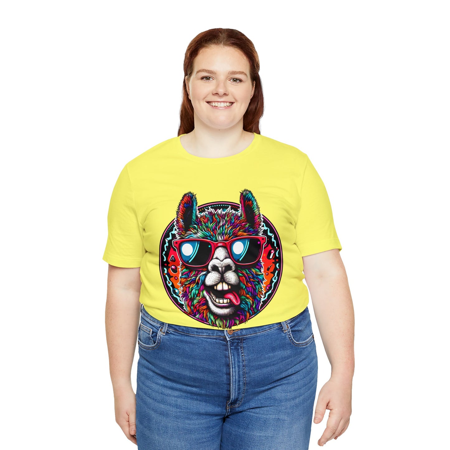 Mamma Llama..Unisex Jersey Short Sleeve Tee