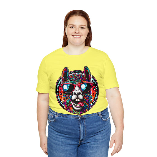 Mamma Llama..Unisex Jersey Short Sleeve Tee