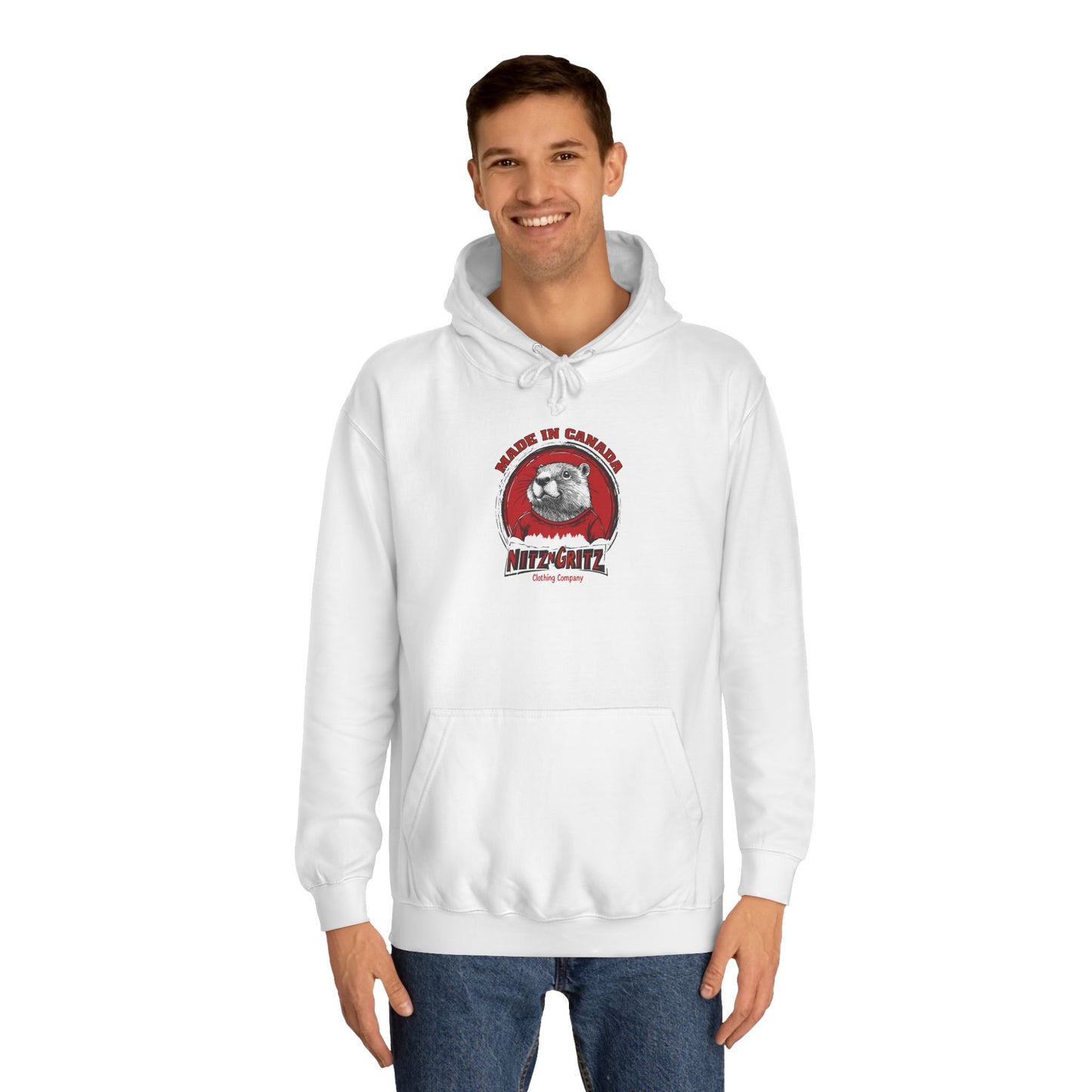 NitznGritz' Made in Canada Unisex College Hoodie