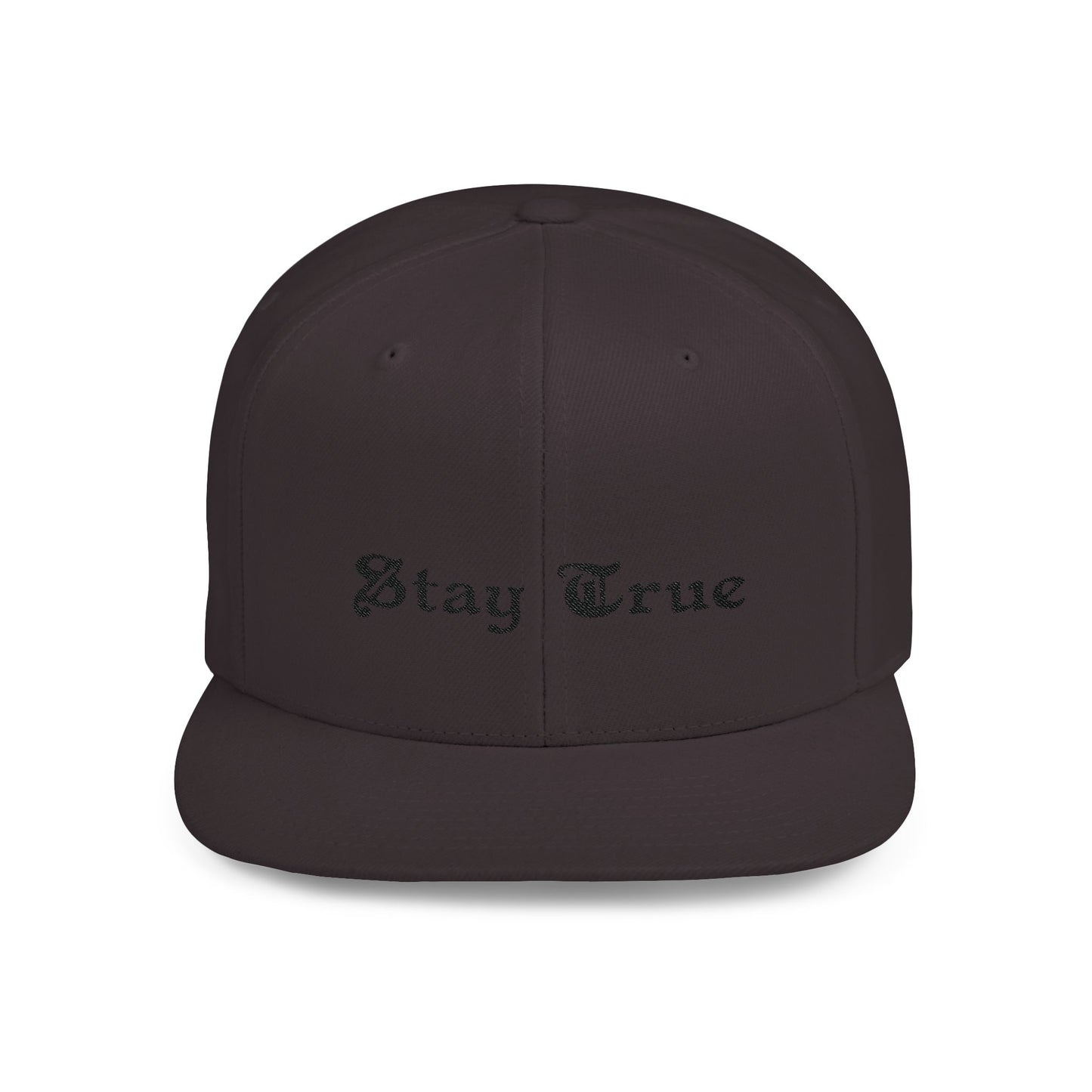 Stay True Flat Bill Snapback