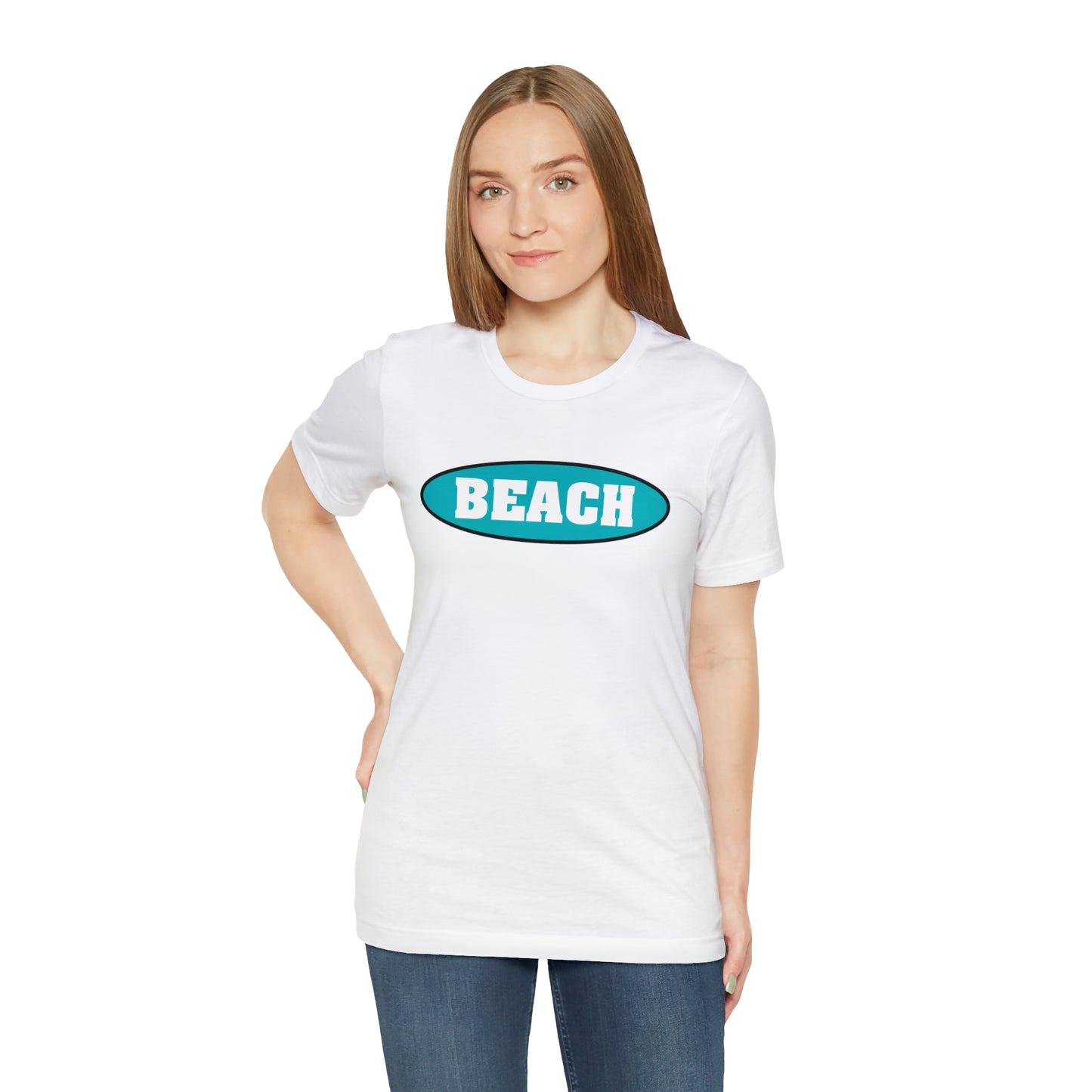 BEACH..Unisex Jersey Short Sleeve