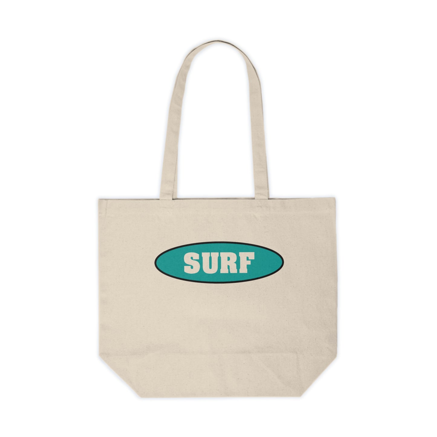 Surf beach tote.  Canvas Shopping Tote