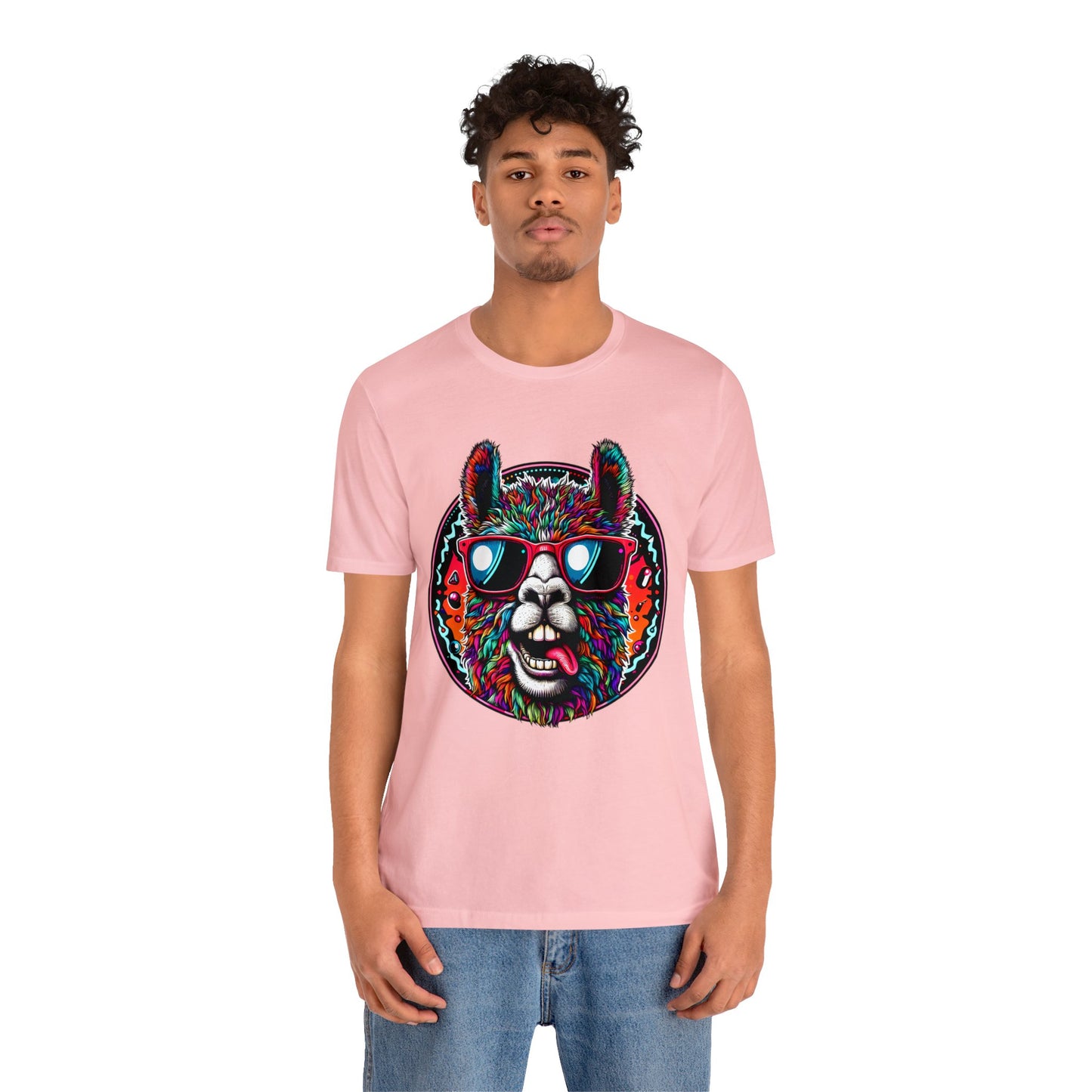 Mamma Llama..Unisex Jersey Short Sleeve Tee