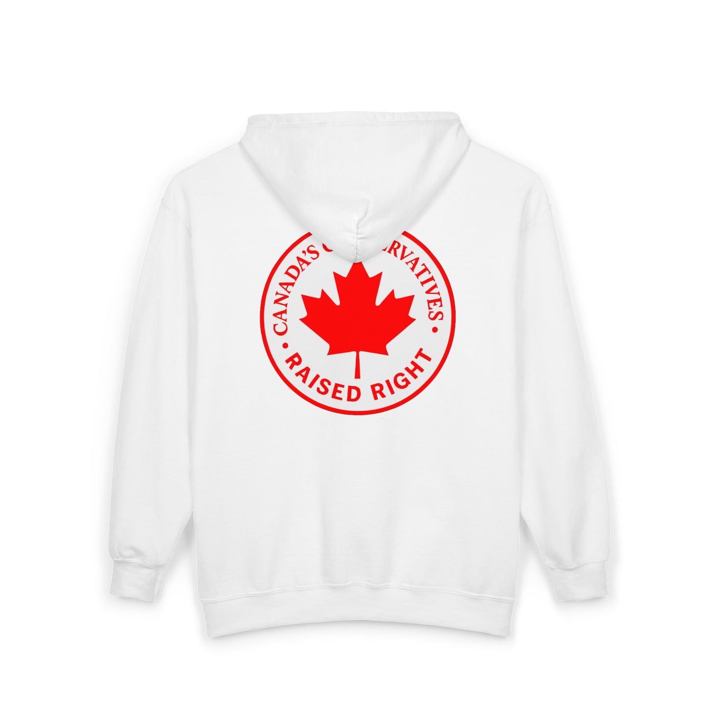 Can Con Raised Right Unisex Heavy Blend™ Full Zip Hooded Sweatshirt