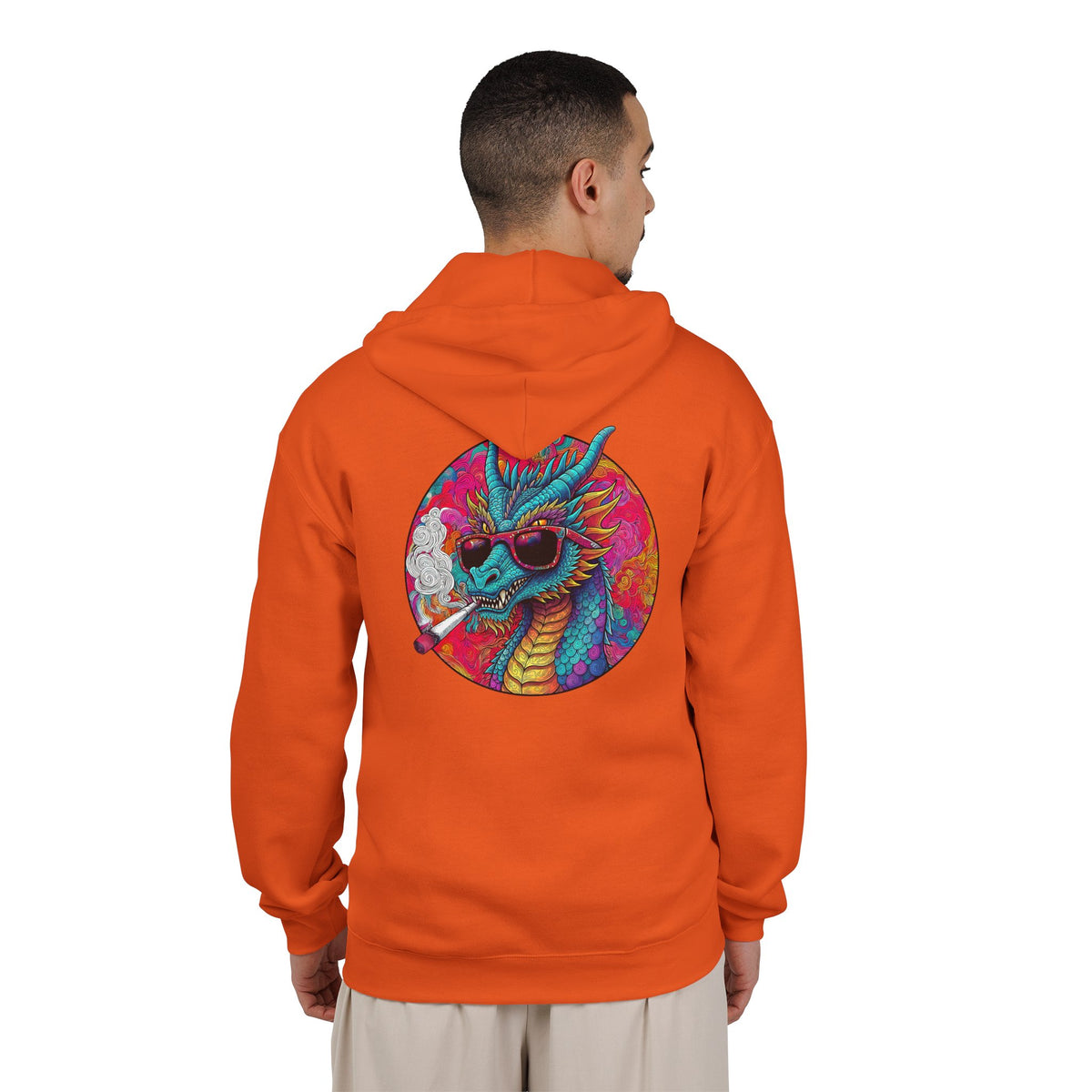 Dragon Puffer Unisex Heavy Blend™ Full Zip Hooded Sweatshirt
