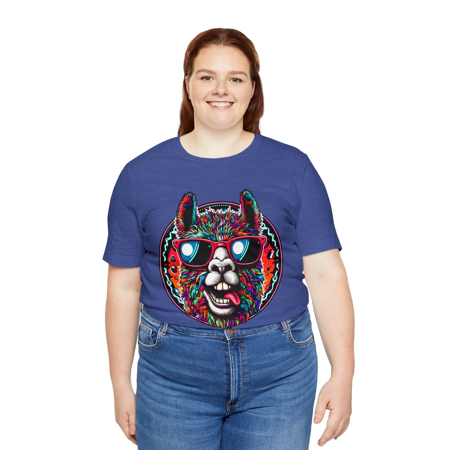 Mamma Llama..Unisex Jersey Short Sleeve Tee
