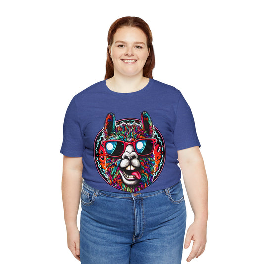 Mamma Llama..Unisex Jersey Short Sleeve Tee