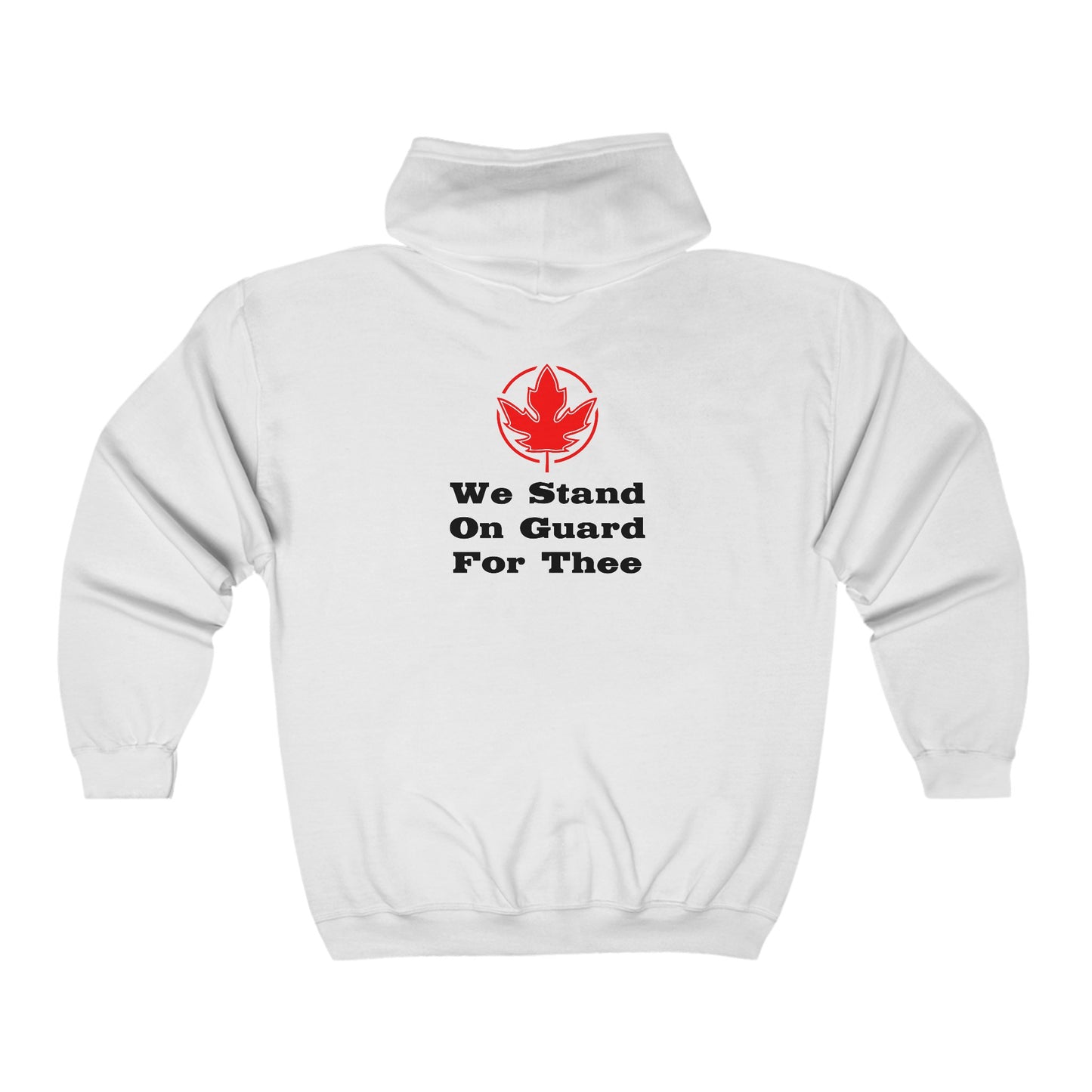 We Stand On Guard.  Unisex Heavy Blend™ Full Zip Hooded Sweatshirt