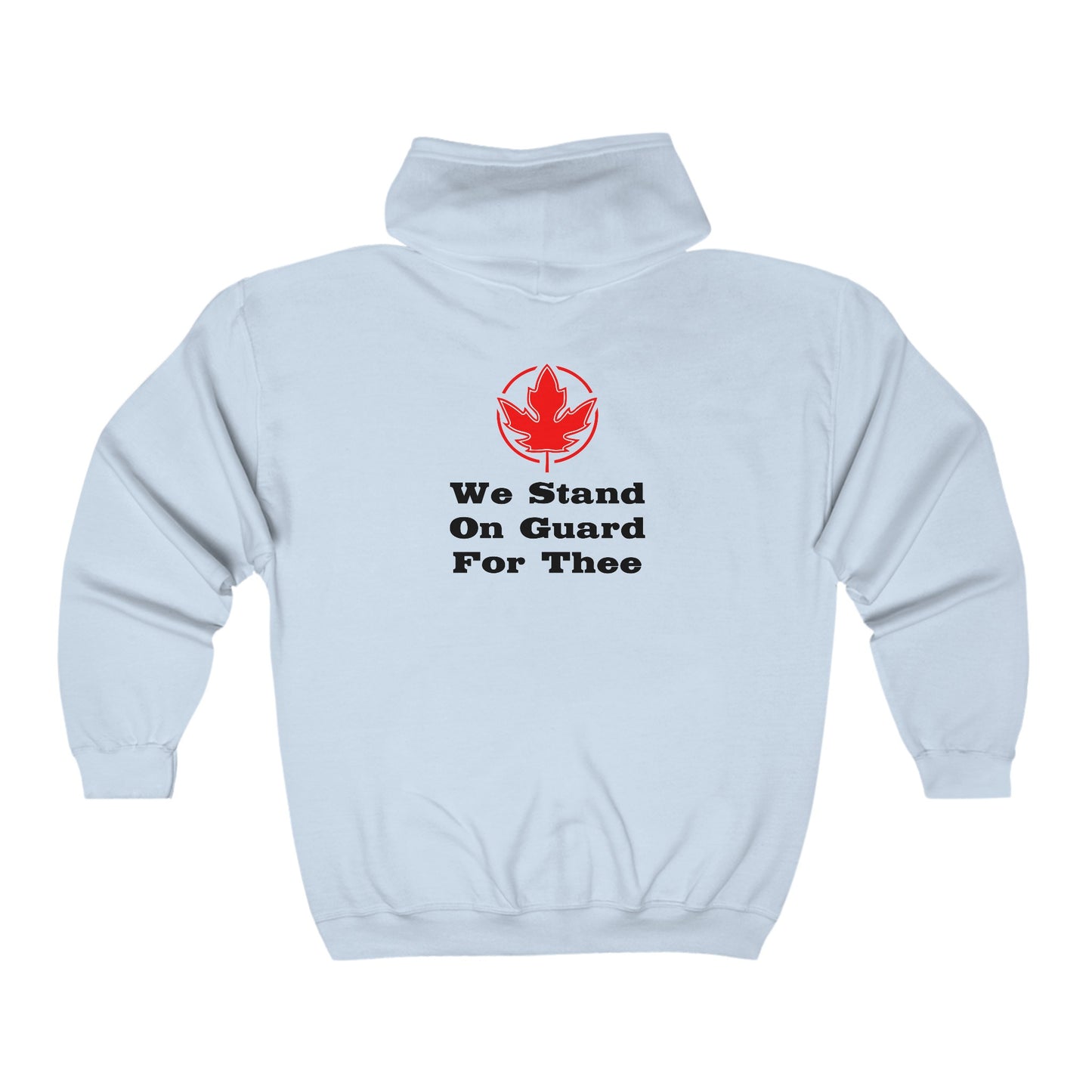 We Stand On Guard.  Unisex Heavy Blend™ Full Zip Hooded Sweatshirt