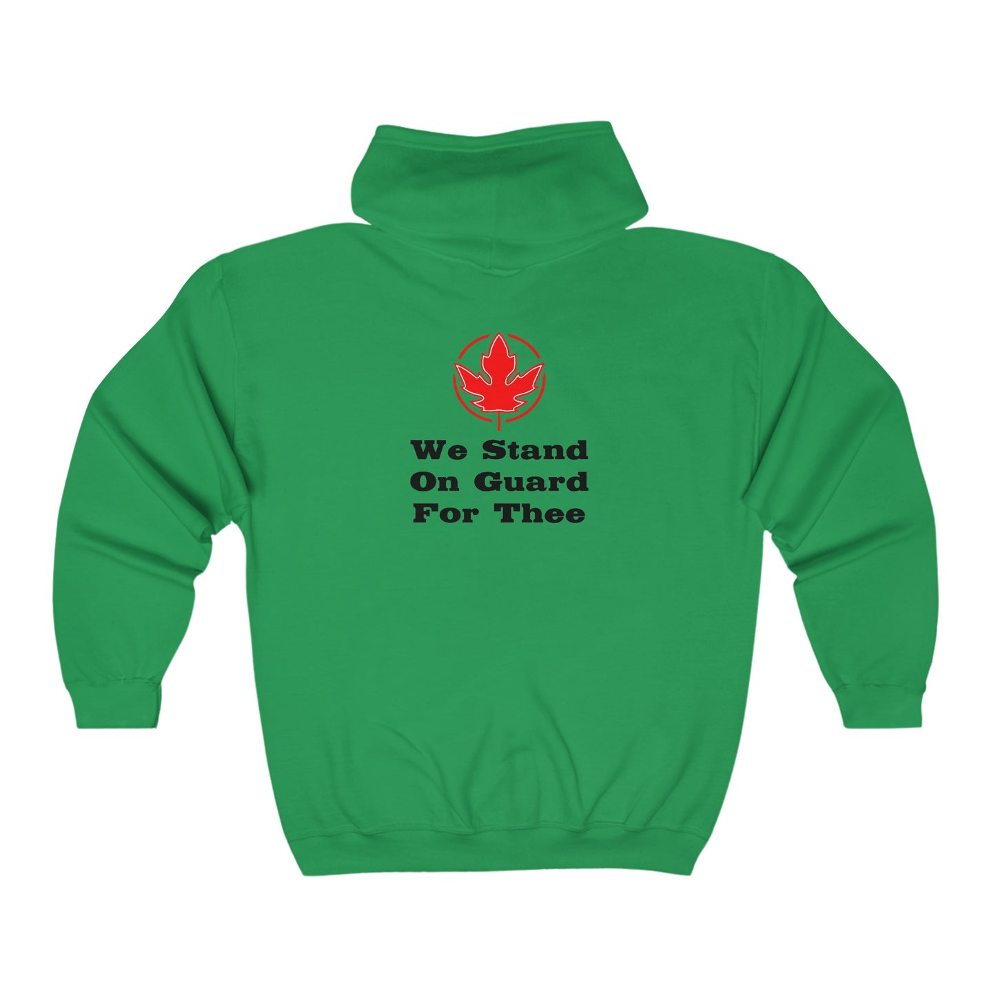 We Stand On Guard.  Unisex Heavy Blend™ Full Zip Hooded Sweatshirt