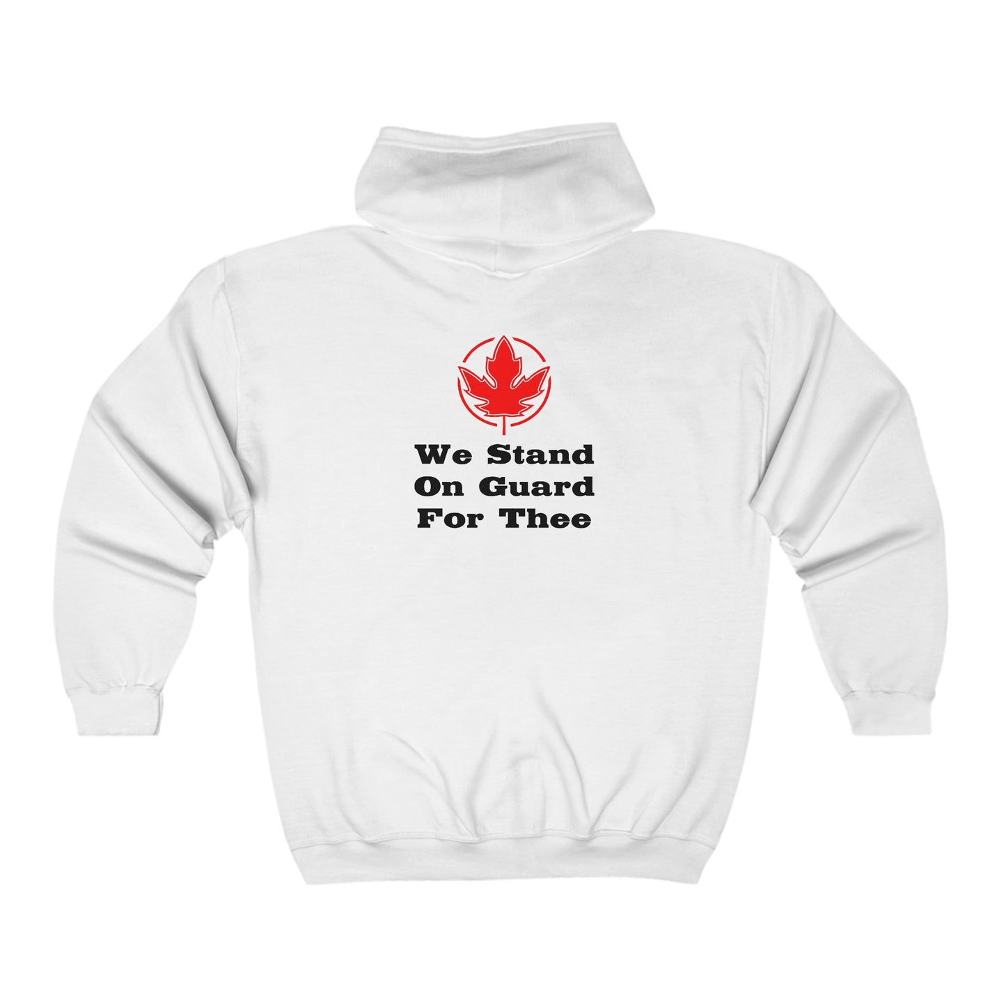 We Stand on Guard.  Unisex Heavy Blend™ Full Zip Hooded Sweatshirt