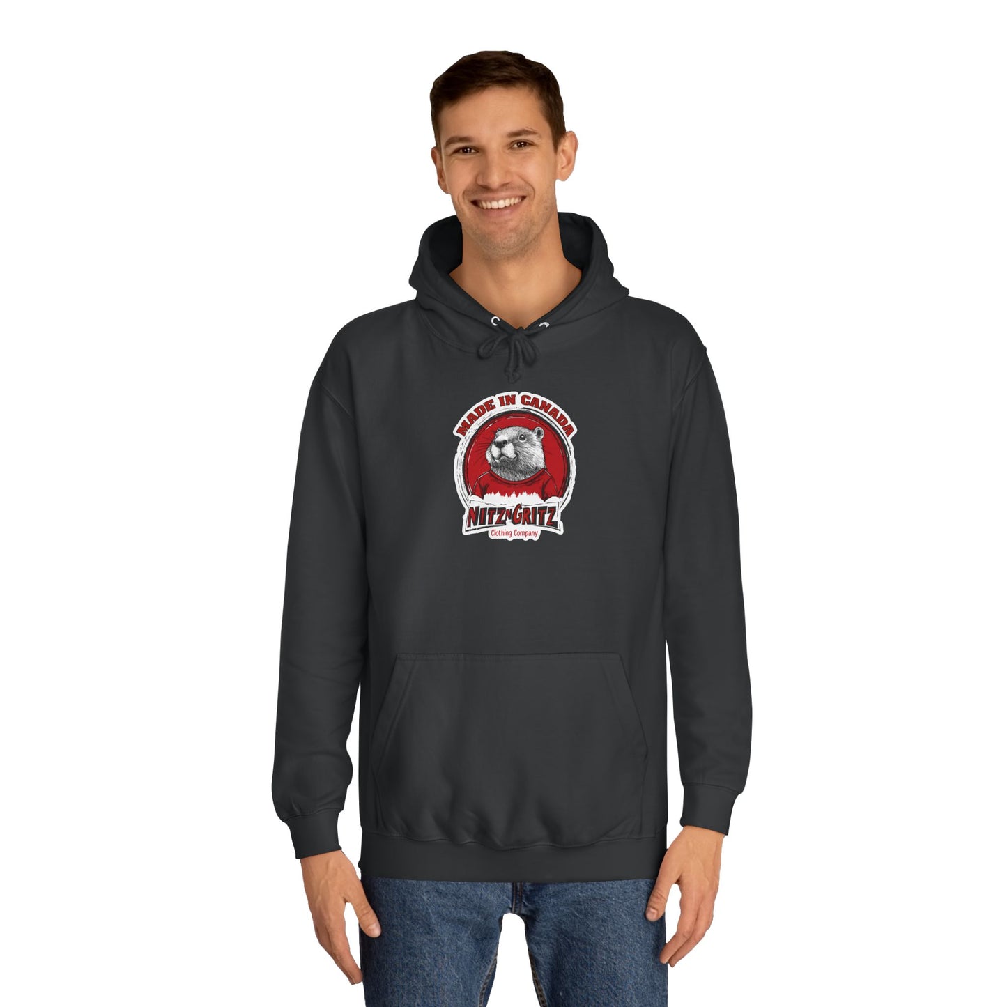 NitznGritz' Made in Canada Unisex College Hoodie