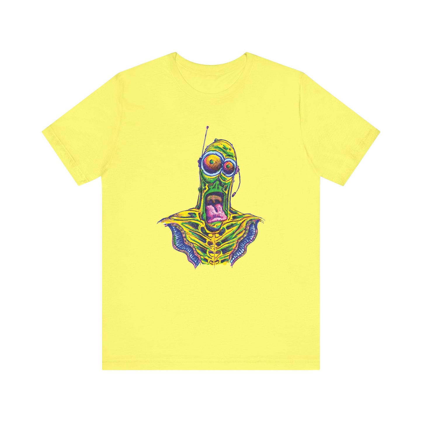 Happy Alien    Unisex Jersey Short Sleeve Tee