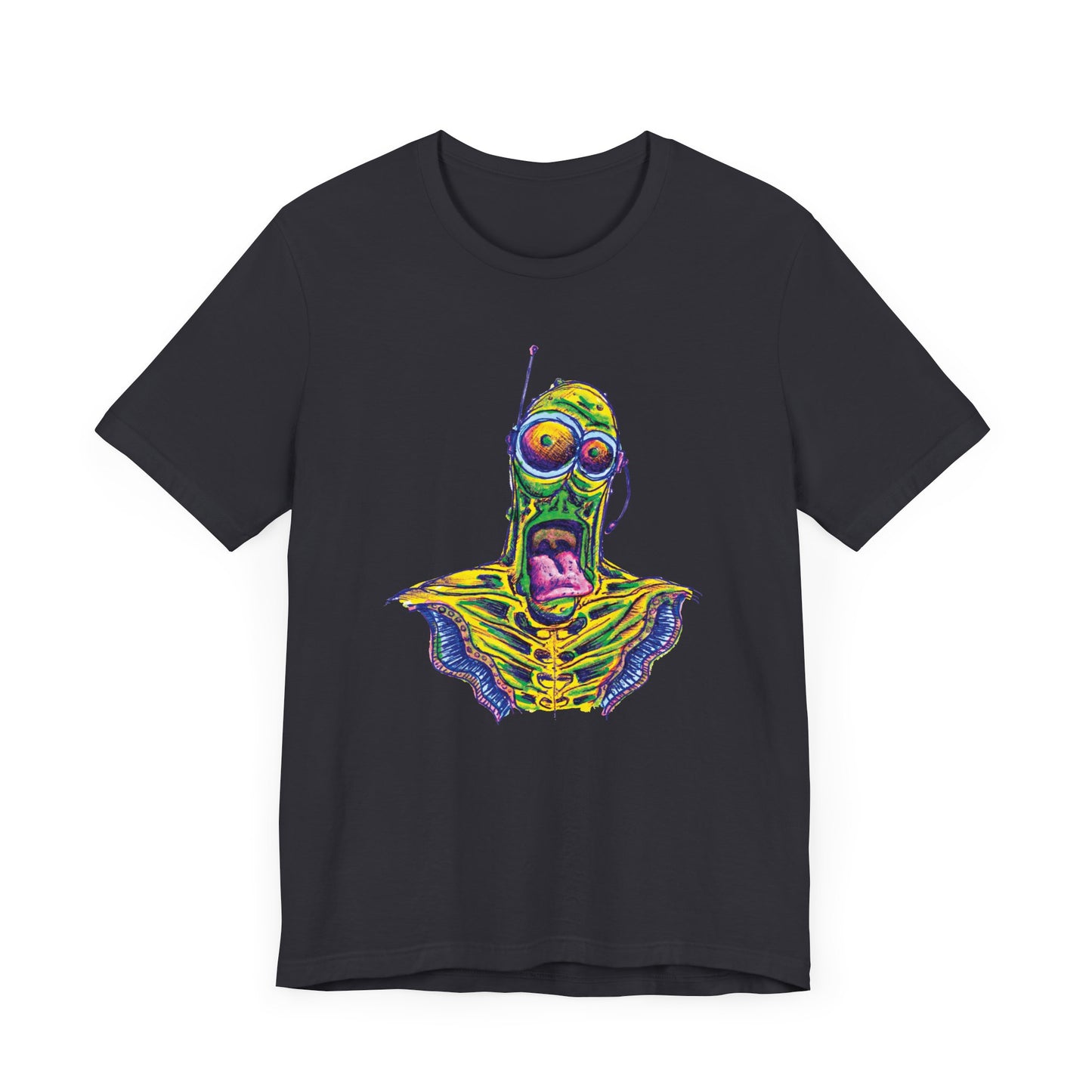 Happy Alien    Unisex Jersey Short Sleeve Tee