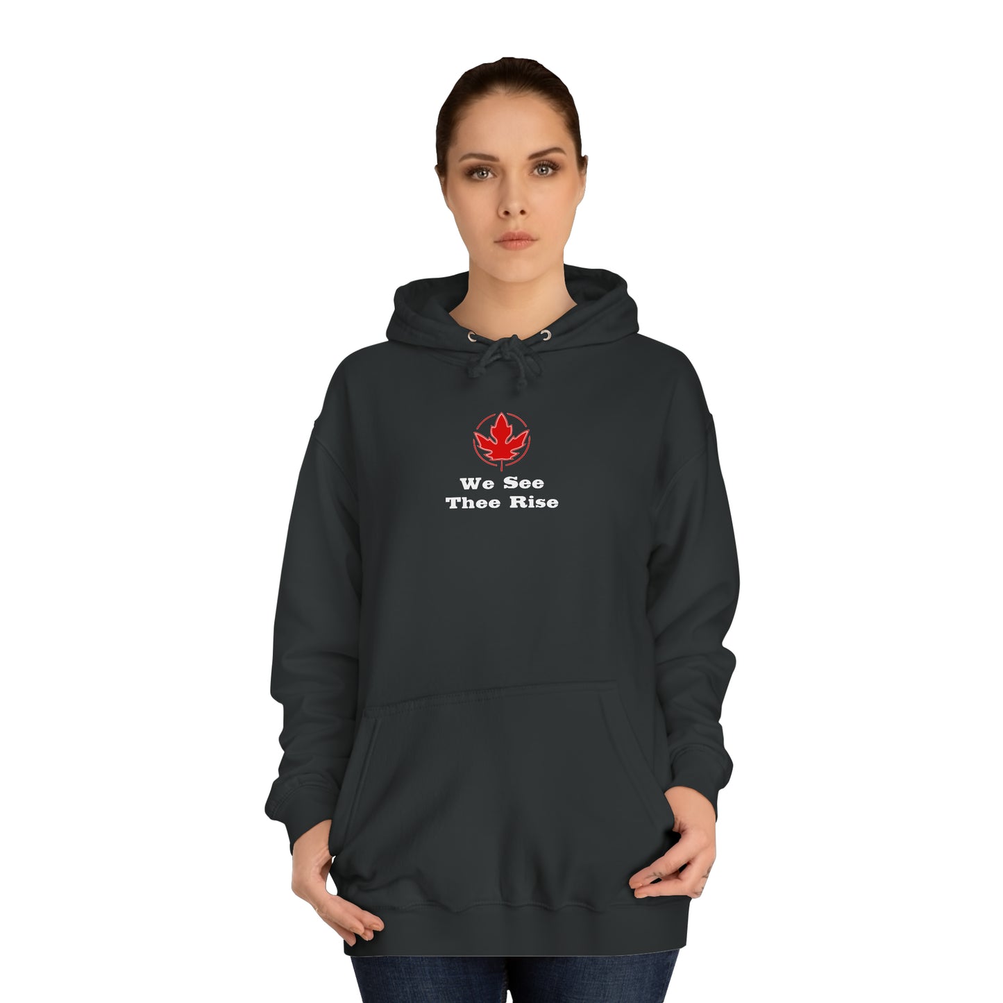 We See..Unisex College Hoodie