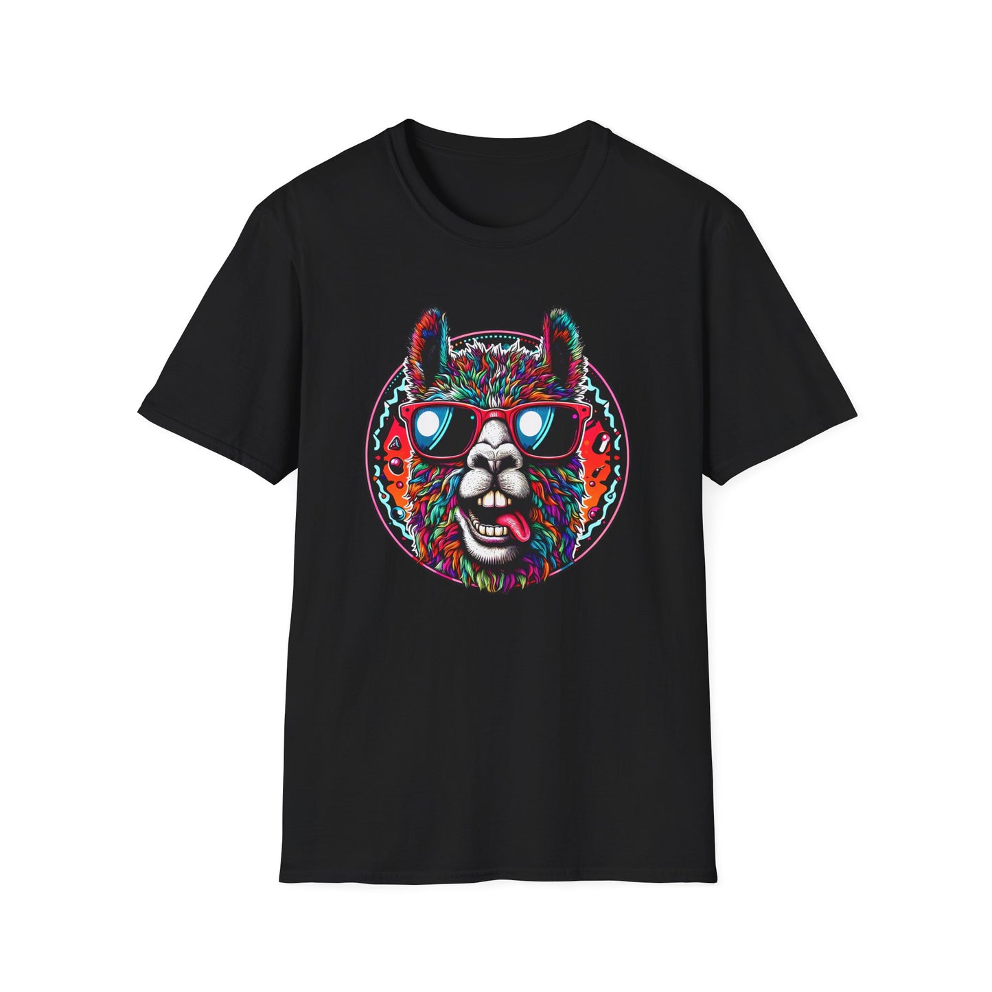 Mama Llama Unisex Softstyle T-Shirt