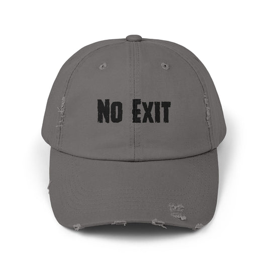 NO EXIT,BABY Unisex Distressed Cap