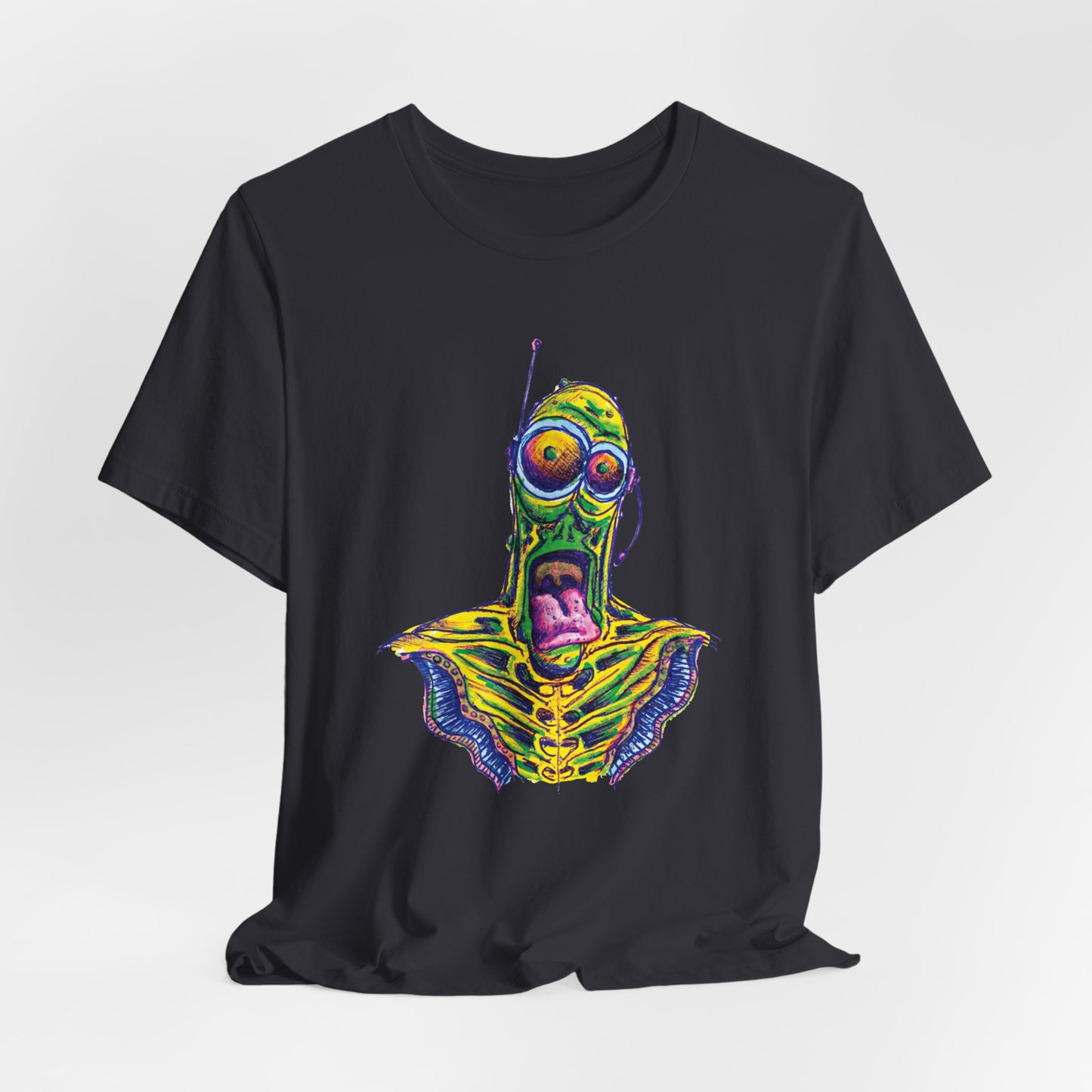 Happy Alien    Unisex Jersey Short Sleeve Tee