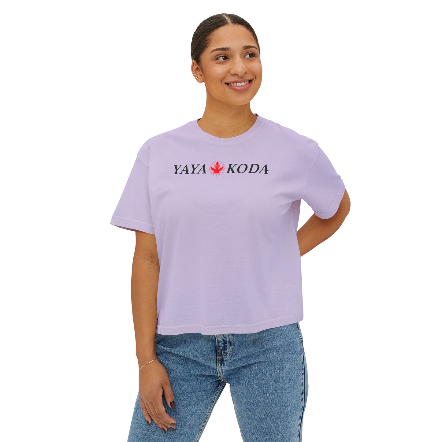YAYAKODA Women's Boxy Tee