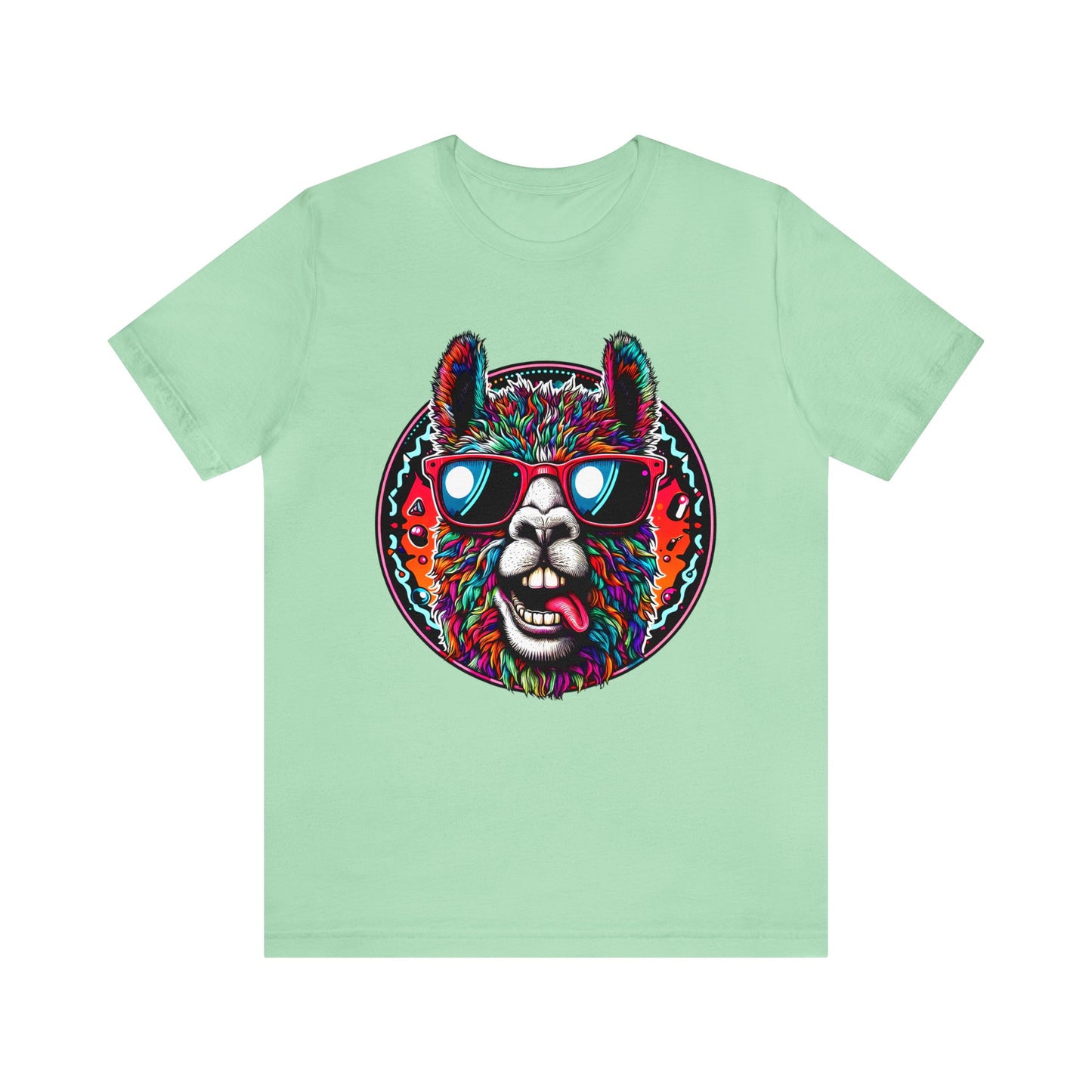 Mamma Llama..Unisex Jersey Short Sleeve Tee