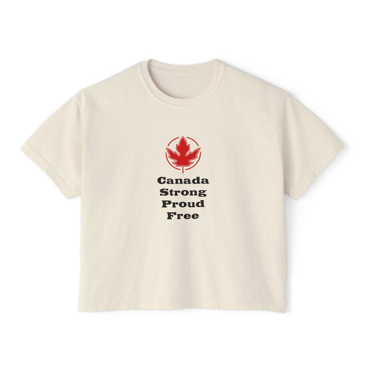 Joe Can Strong Proud Women's Boxy Tee