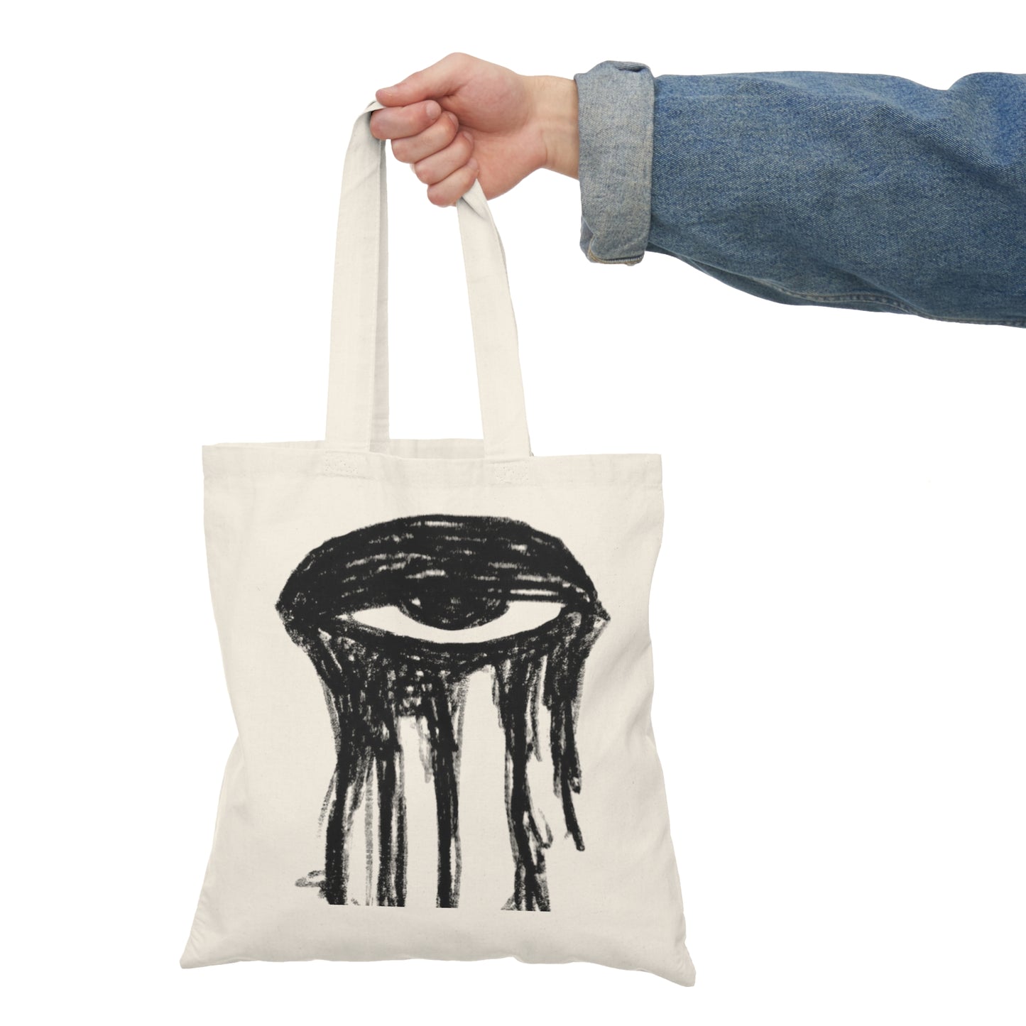 Eye Sea.  Natural Tote Bag