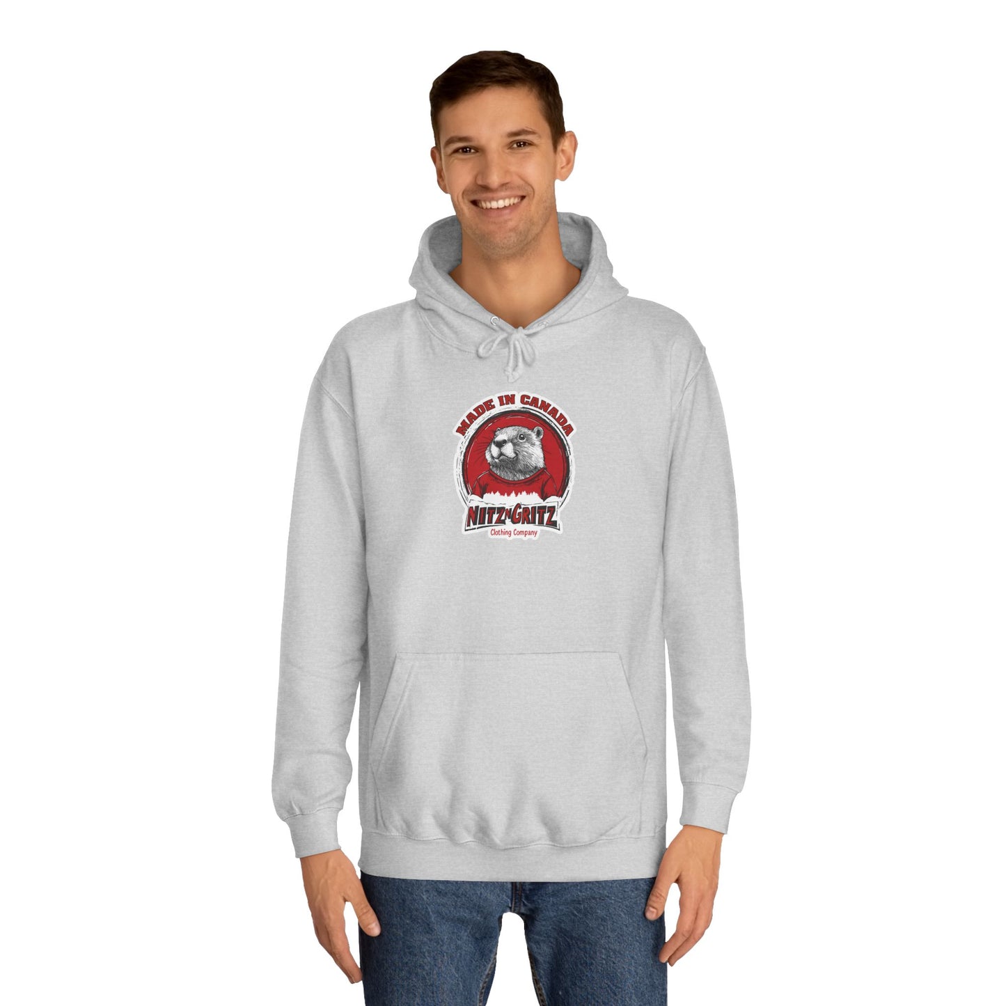 NitznGritz' Made in Canada Unisex College Hoodie
