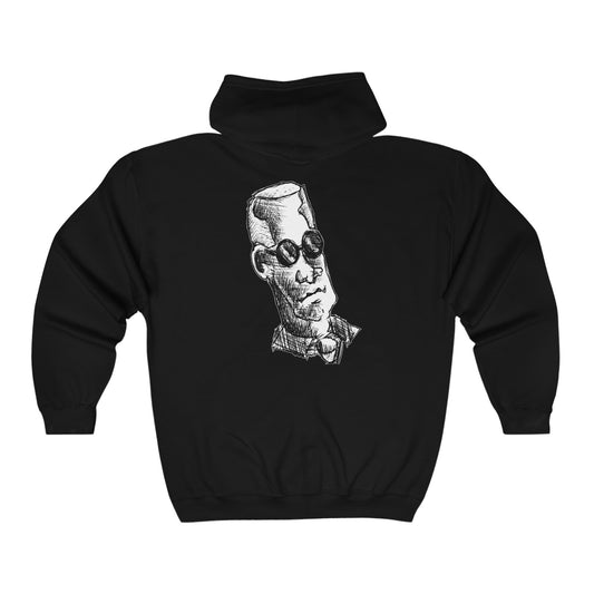 Pssst...Bob?   Unisex Heavy Blend™ Full Zip Hooded Sweatshirt