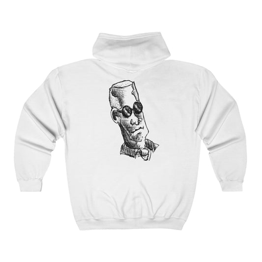 Pssst...Bob?   Unisex Heavy Blend™ Full Zip Hooded Sweatshirt