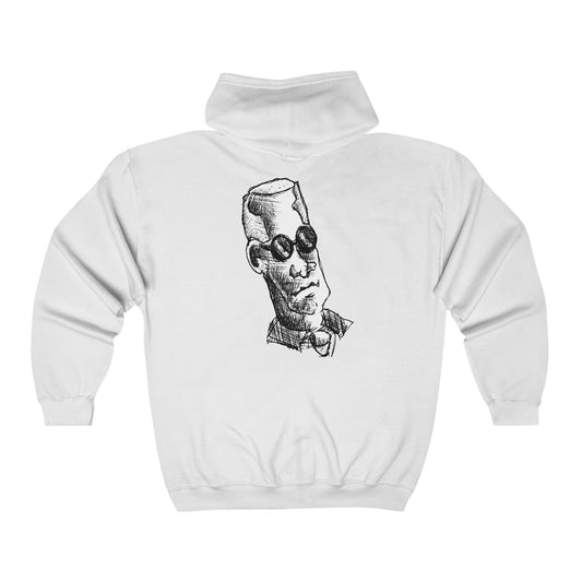 Pssst...Bob?   Unisex Heavy Blend™ Full Zip Hooded Sweatshirt