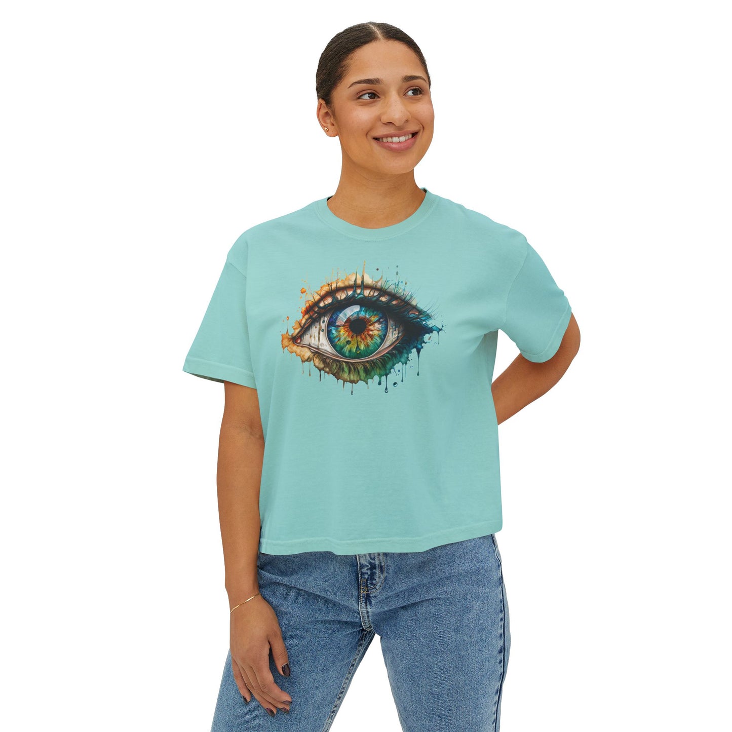 Color Eye Women's Boxy Tee