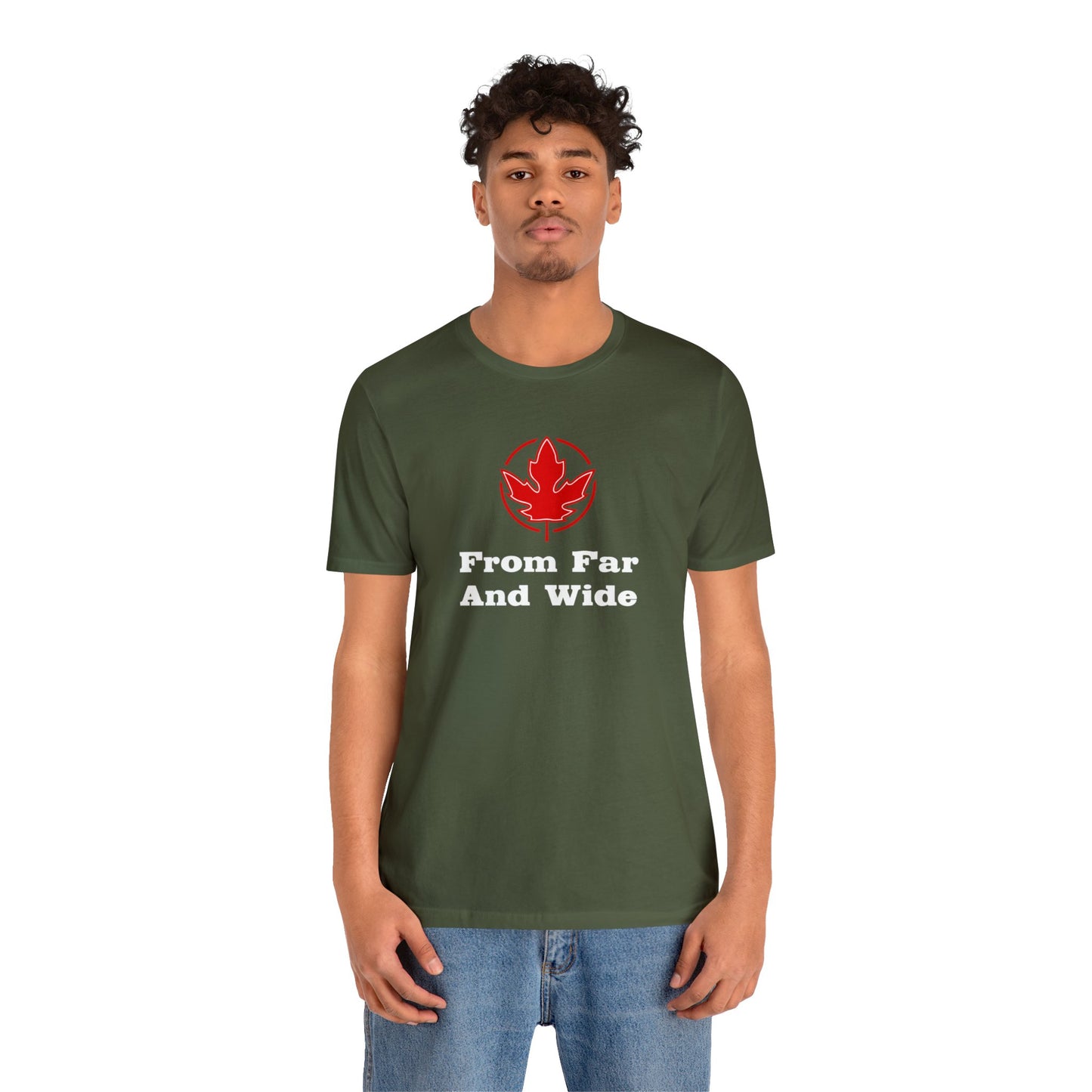 From Far..Unisex Jersey Short Sleeve Tee