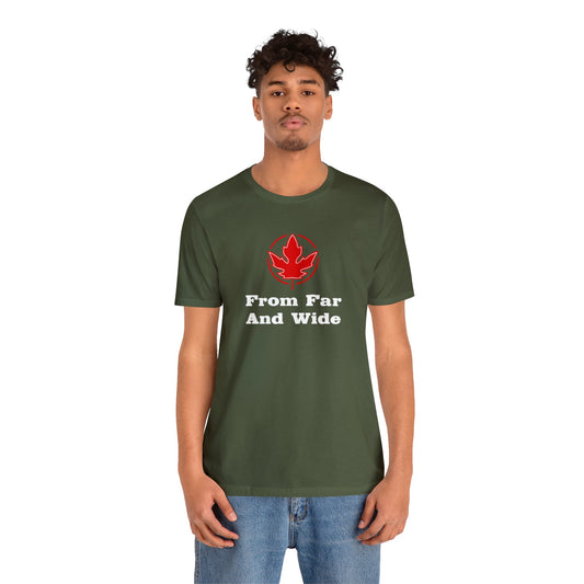 From Far..Unisex Jersey Short Sleeve Tee