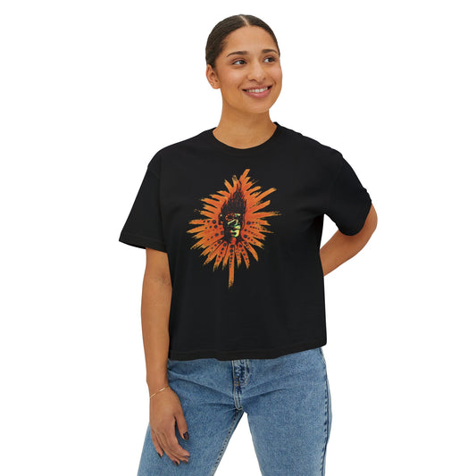 Orange Ya Feelin It Women's Boxy Tee