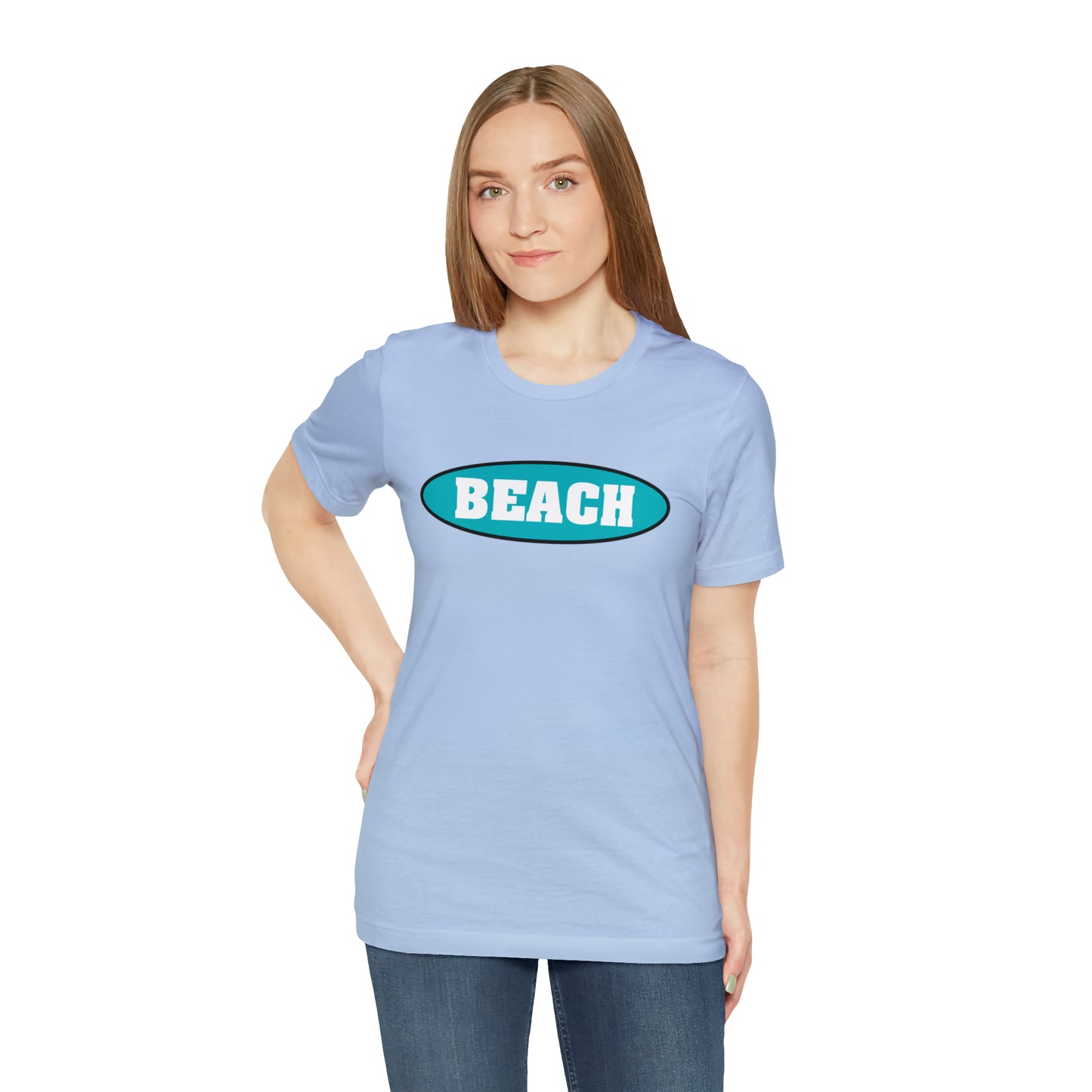 BEACH..Unisex Jersey Short Sleeve