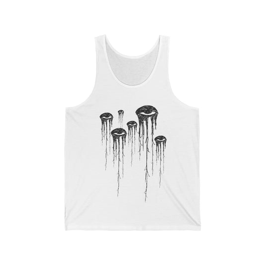 SEA OF EYES..Unisex Jersey Tank