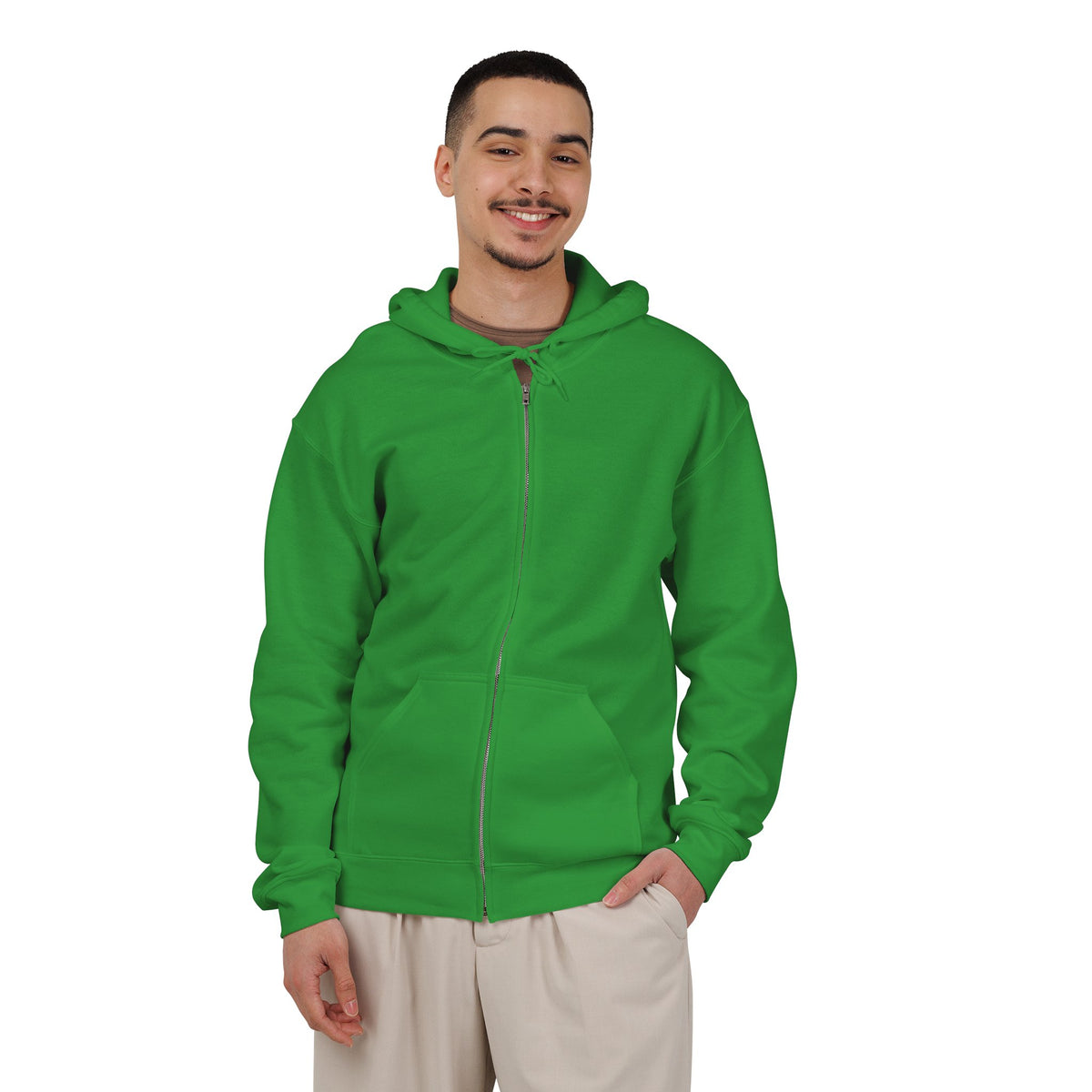 Keep Puffin leaf Unisex Heavy Blend™ Full Zip Hooded Sweatshirt