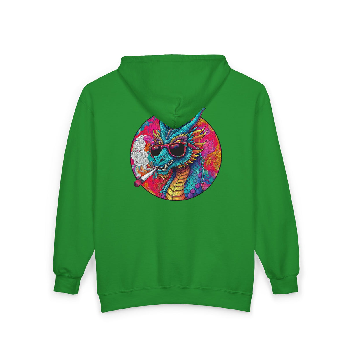 Dragon Puffer Unisex Heavy Blend™ Full Zip Hooded Sweatshirt