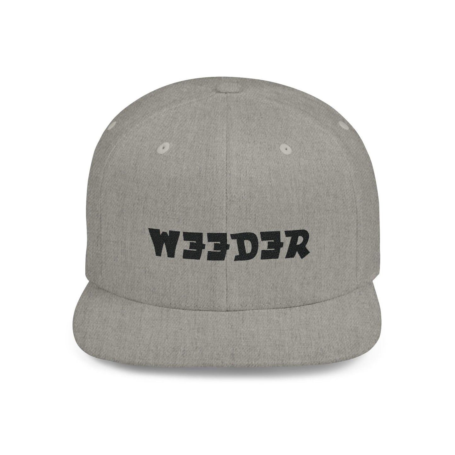 weeder wear Flat Bill Snapback
