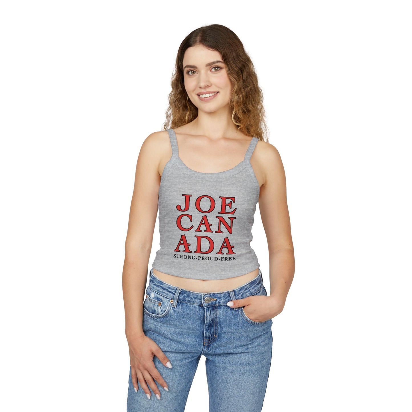 JoeCanada Strong Proud Women's Spaghetti Strap Tank Top