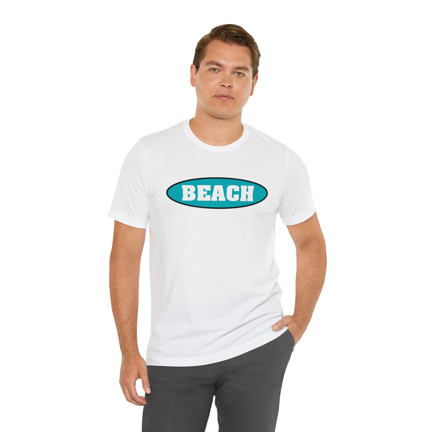 BEACH..Unisex Jersey Short Sleeve