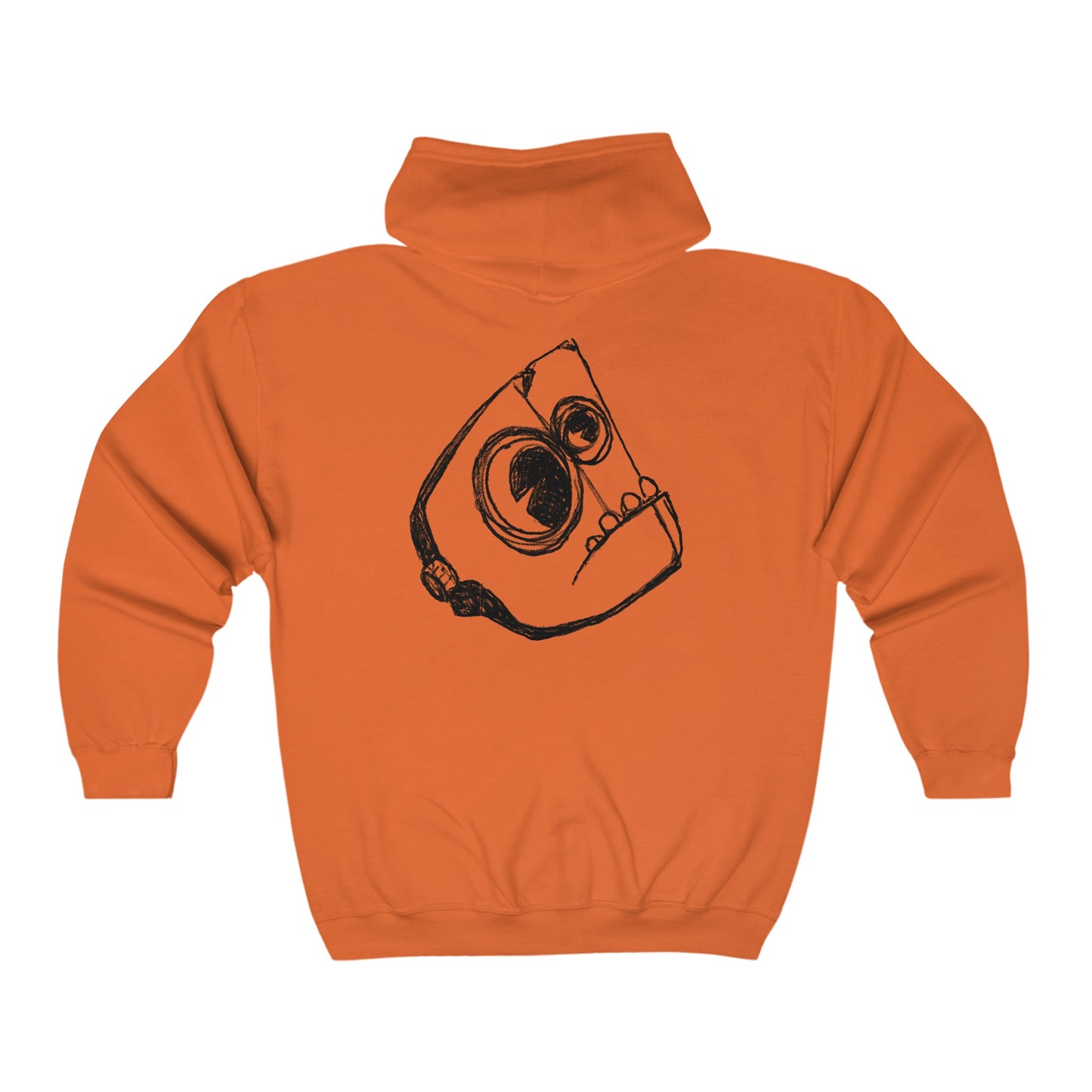 FrankenFace.  Unisex Heavy Blend™ Full Zip Hooded Sweatshirt
