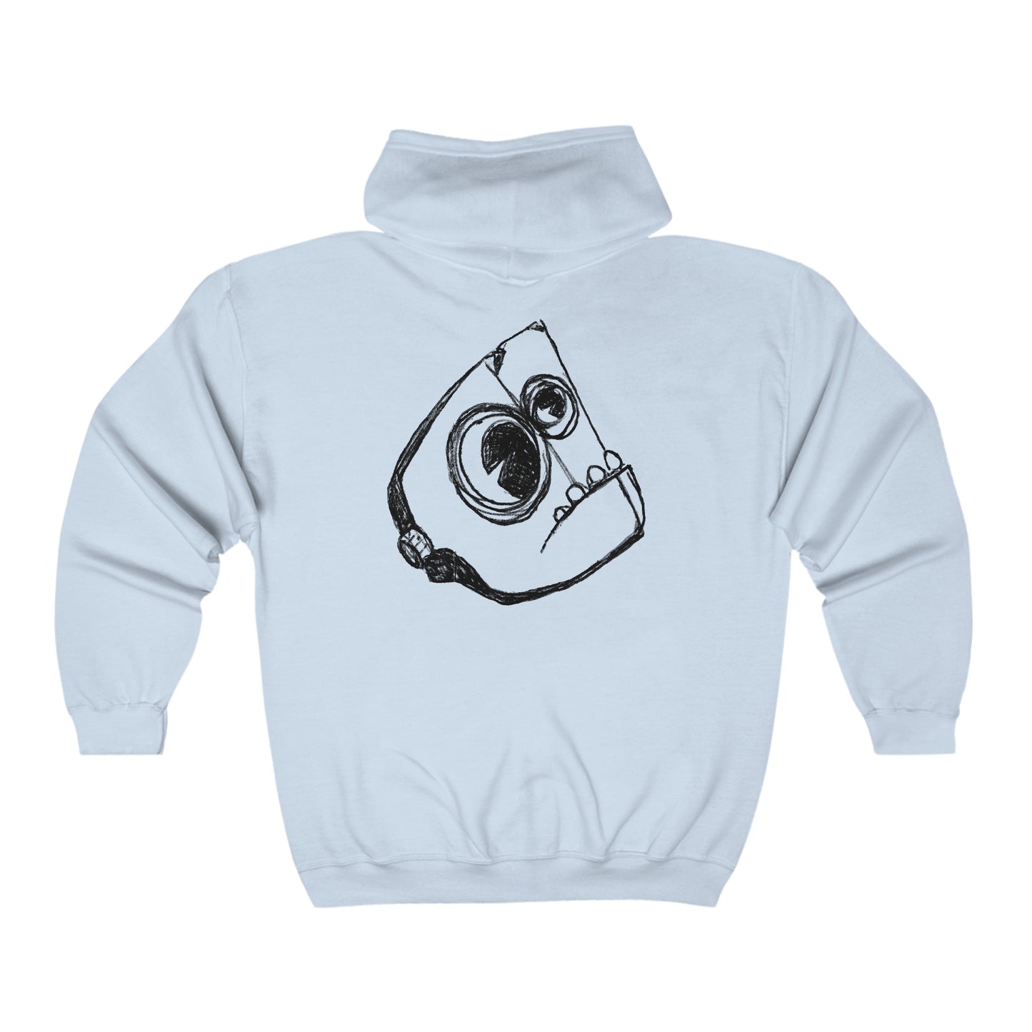 FrankenFace.  Unisex Heavy Blend™ Full Zip Hooded Sweatshirt