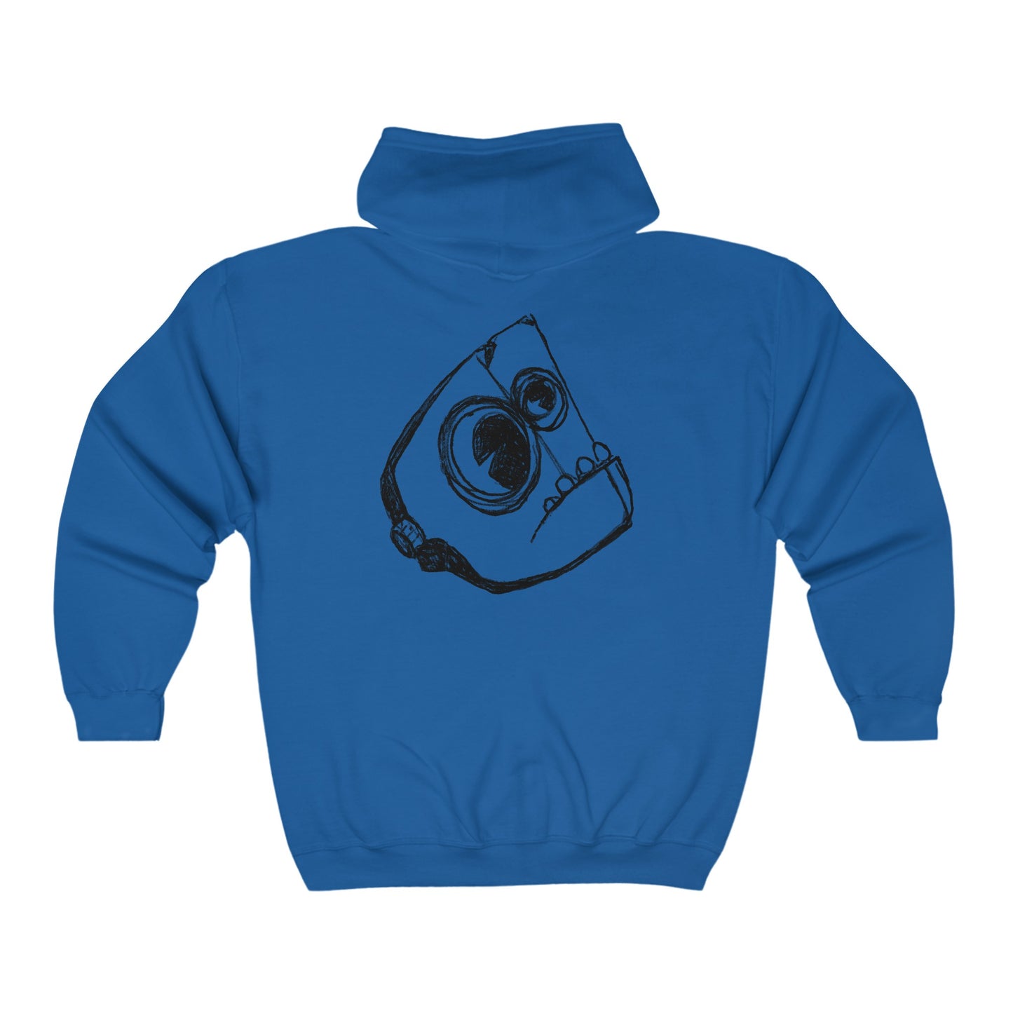 FrankenFace.  Unisex Heavy Blend™ Full Zip Hooded Sweatshirt