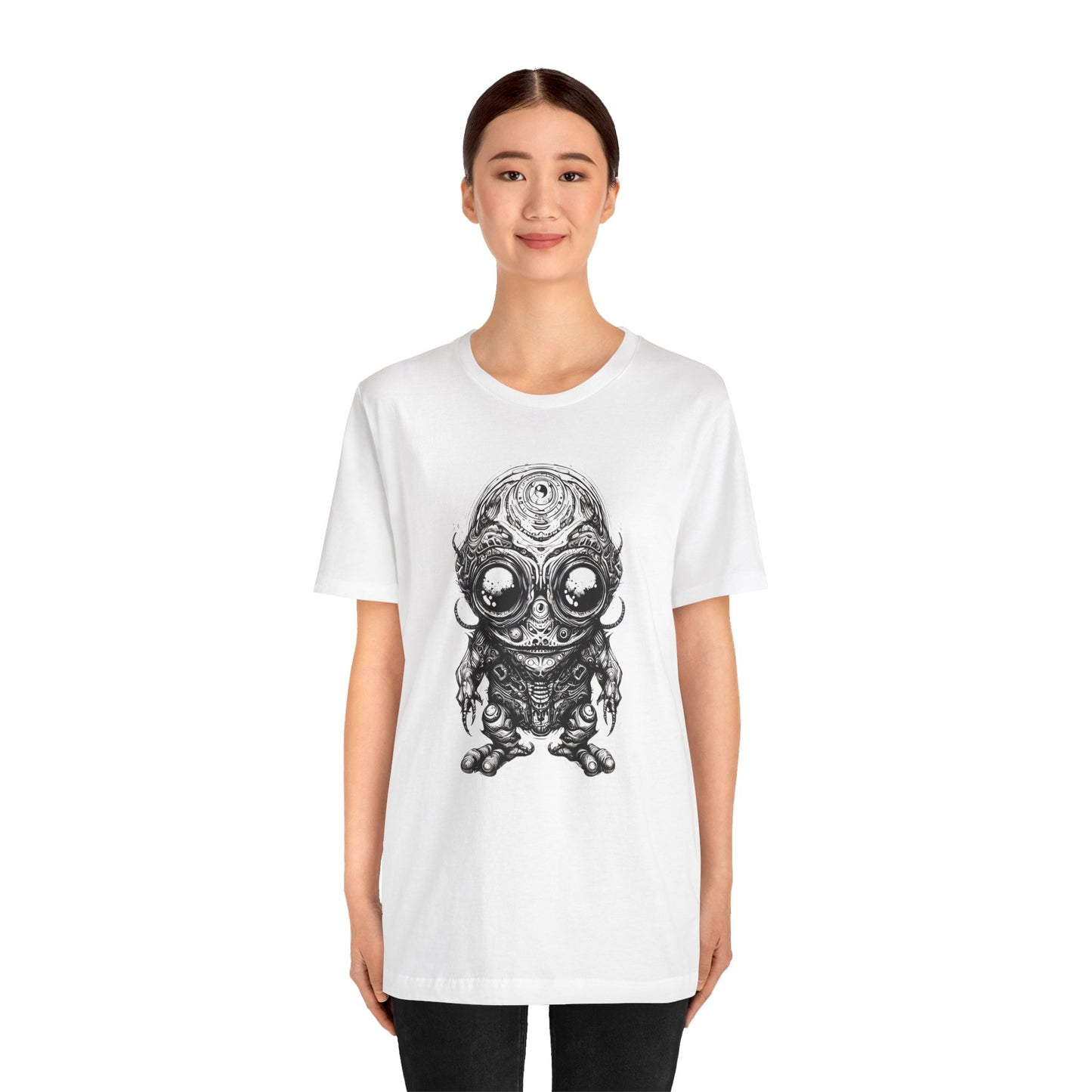 Alien Here..Unisex Jersey Short Sleeve Tee