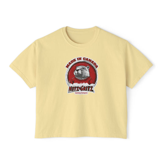NitznGritz' Made in Canada Women's Boxy Tee