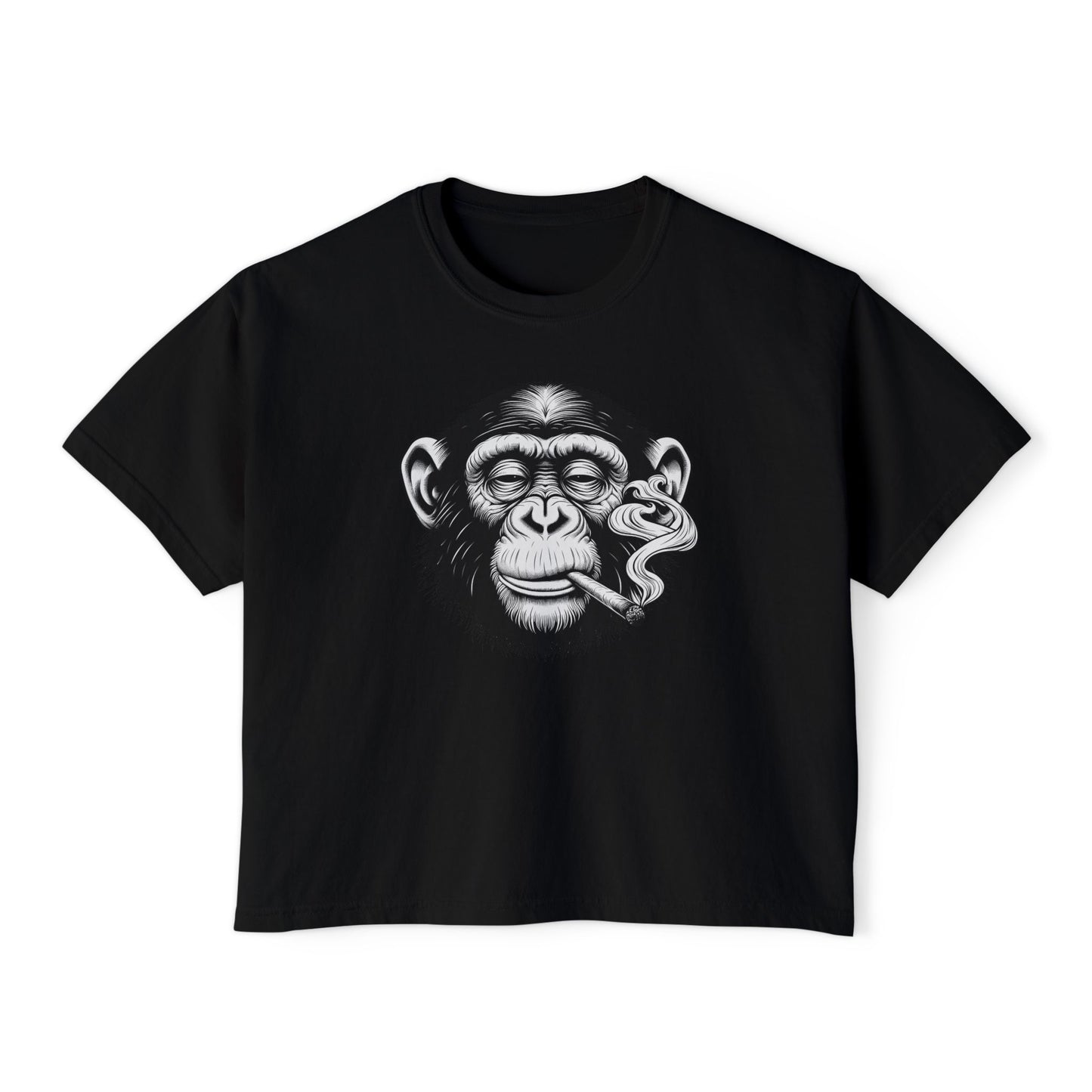 Mah Monkey-Man Women's Boxy Tee